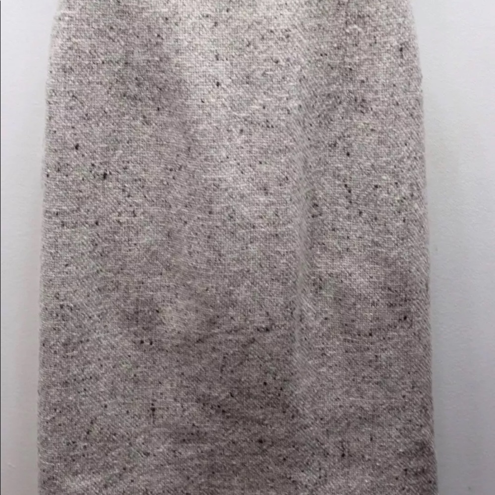 Alberta Ferretti Philiosophy Tweed Pencil Skirt Taupe 4